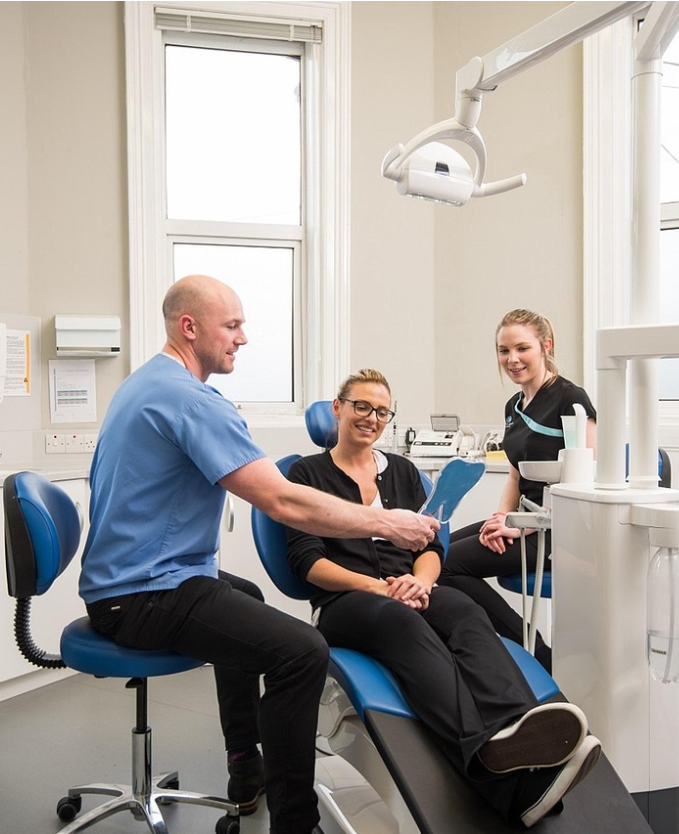 Dental implant illustration